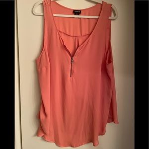 TORRID Zip Up Tank